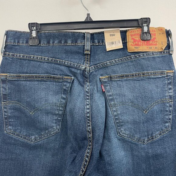 NWT - Levi's 501 Original Fit Men's Jeans (005013080), Unicycle - Size 32Wx30L - Picture 8 of 12